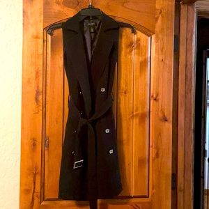 WHBM Black Peacoat inspired dress